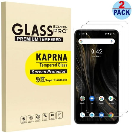 2 Pack Compatible With Umidigi Power 3 Screen Protector Kaprna Tempered Glass Film For Umidigi Power 3 Walmart Canada