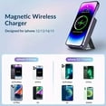thumbnail image 4 of For IPhone 15 14 13 12 Pro Max 5000mAh Magnetic Power Bank Wireless Fast Pro Portable Charger black, 4 of 5