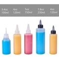 thumbnail image 6 of 8Pack 7.8 Ounce Plastic Squeeze Dispensing Bottles with Black Twist Cap Open/Close Nozzle - Good for Crafts Art Glue Multi Purpose, 6 of 6
