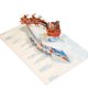 thumbnail image 3 of Tarjeta de Navidad, tarjeta de felicitación 3D, tarjetas de cumpleaños, tarjetas navideñas emergentes, 3 of 5