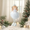 thumbnail image 4 of FastXmas Christmas Plush Doll Decorations Christmas Tree Hanging Ornament Dolls Decorative Plush Angel Pendants Christmas Hanging Decorations for Home Decoration Holiday Party Decor, 4 of 6