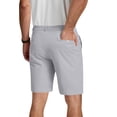 thumbnail image 3 of Clossjun Mens Slim Stretch Khaki Shorts 5/7 Inch Lightweight Quick Dry for Golf Dress Casual Work with 5 Pockets, 3 of 3