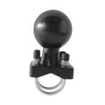 thumbnail image 2 of chiwanji 2.25'' Ball Mount Base with Rectangle Plate 5kg Load Bearing Capacity Sturdy Rubber Aluminum Alloy Double U Bolt Base, 2 of 10