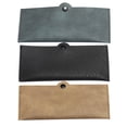 thumbnail image 1 of Shisuyan 1 Set 3Pcs Handmade Leather Glasses Cases Portable Buckle Sunglasses Boxes Bags, 1 of 8
