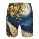 thumbnail image 3 of Balery Moonlit Golden Tree Peacock Traje de Baño Estilo Hawaiano para Hombre, Shorts de Secado Rápido con Bolsillos-X-Large, 3 of 6