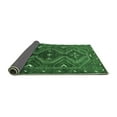 thumbnail image 2 of Ahgly Company Indoor Round Persian Emerald Green Traditional Area Rugs, 4' Round, 2 of 4