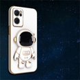thumbnail image 3 of Funda chapada con soporte plegable de astronauta para Xiaomi Note 12 12S 12C 11 11S 10S 10A 9T A1, funda de silicona con soporte para Redmi Note13, 3 of 5