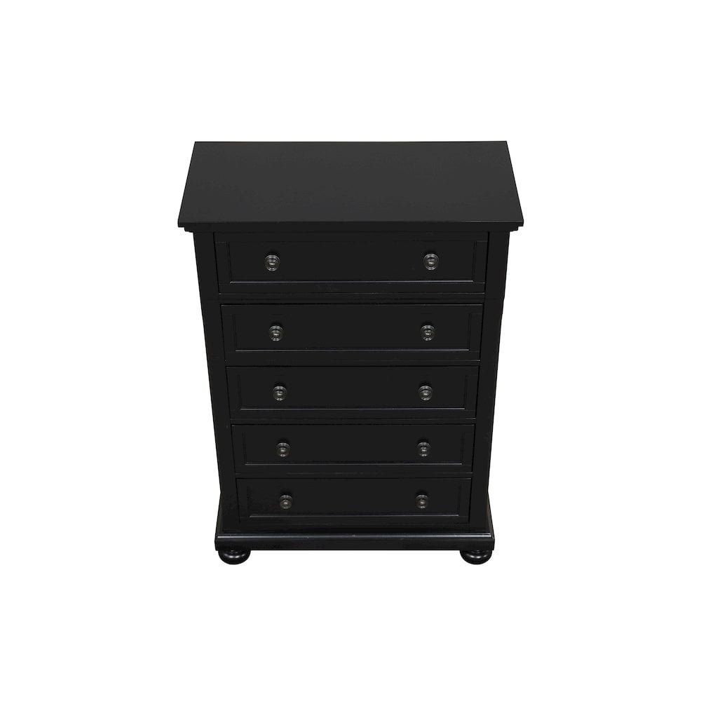 Glory Furniture Meade Chest in Black Color