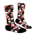 thumbnail image 2 of gcong Custom Face Socks, Personalized Socks with Photo Custom Socks with Faces, Unisex Funny Crew Sock Valentine's Gifts for Him Her, 2 of 6