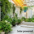 thumbnail image 2 of Degradado Rojo Y Azul Tipo A [tipo Intermitente Llama] Globo Aire Caliente Solar Llama Intermitente Solar Exterior Linterna Impermeable (A), 2 of 9