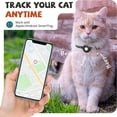 thumbnail image 5 of Reflective Breakaway Cat Collar with Bell GPS Tracking Safety Pet Collar for Indoor Outdoor Cats and Kittens, 5 of 6