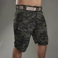 thumbnail image 4 of IROINNID Men's Summer Outdoors Casual Multi-pocket Camouflage Plus Size Workout Shorts,M-6XL, 4 of 4