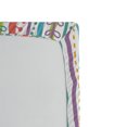 thumbnail image 2 of Ambesonne Abstract Fitted Sheet, Vertical Swirl Lines, Twin Size, Multicolor, 2 of 2