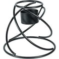 thumbnail image 4 of Echo Valley Black Swirl 9 x 9 Iron Indoor Outdoor Mini Helix Globe Stand, 4 of 4