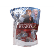 2 Pack Frozen 2 Valentine's Day Exchange Plastic Hearts - 44 total