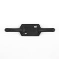 thumbnail image 4 of Renovators Supply Black Wrought Iron Window Cleat Hooks 4 in Cleat Hook w/Screws Pack of 8, 4 of 8