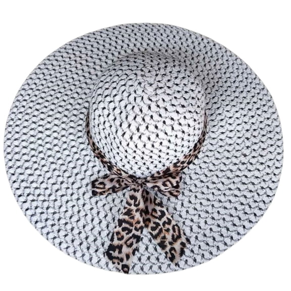 QASIEATN Sun Hats for Women Woven Hat Beach Fashion Hat Travel Hat Summer Spring Trendy Clothing Accessories