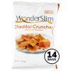 WonderSlim Protein Crunchers, Cheddar, 10g Protein, Gluten Free, 14pk