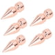 thumbnail image 2 of Clavos, 5 Piezas Oro Rosa 9x25 Mm Cono Clavos Tratamiento De Galvanoplastia Para La Decoración De Zapatos ANGGREK Spikes for Clothing, 2 of 8