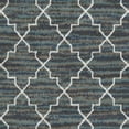 thumbnail image 6 of Achim Capri 3 Piece Rug Set Great For Living Room, Bedroom , Office, Entryway, Dining Room, Crosshatch Blue Grey, 6 of 8