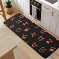 thumbnail image 5 of Halloween Orange Spooky Faces Kitchen Rug Mat,Kitchen Runner Rugs Non Skid Washable,Decorative Kitchen Floor Mats for Kitchen,Sink,Laundry,17"x47.2", 5 of 7