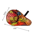 thumbnail image 4 of Funda para bate de mesa DYNWAVEMX resistente al desgaste ligera tela Oxford pala calabaza roja, 4 of 8