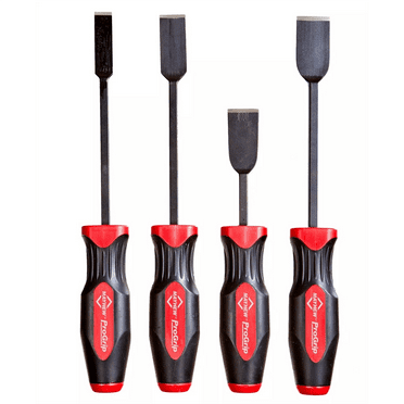 Mayhew Tools 13082 4-Piece Straight Scraper Set, Progrip