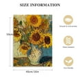 thumbnail image 2 of Nawypu  Sunflower  Reproduction Modern Floral Giclee Canvas Prints Artwork Flowers Pictures on Canvas Wall Art for Home and office Decorations, 2 of 5