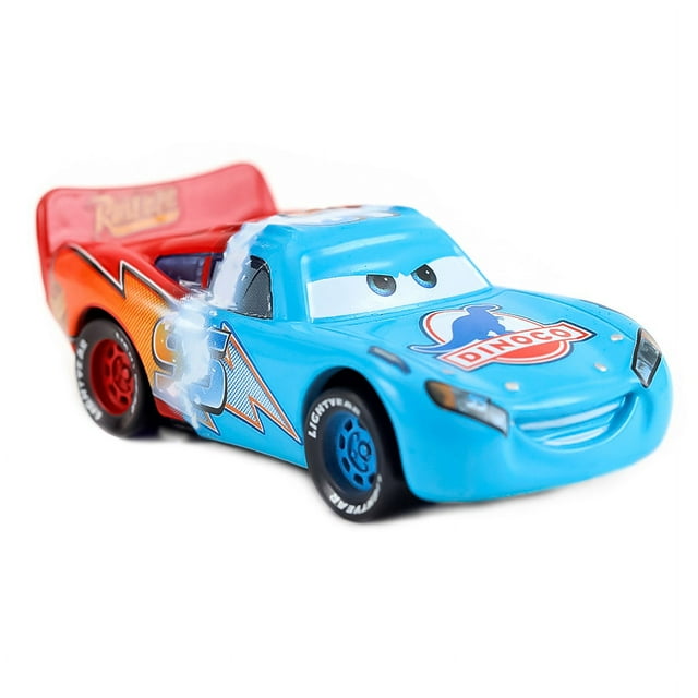 Disney-Coche de Pixar Cars 3 para niños, juguete de aleación de Metal, Rayo McQueen 86-HTB, rojo mate, Jackson, Storm, Ramirez, Pixar, regalo