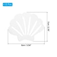 thumbnail image 2 of Uxcell 9 x 7cm Non Slip Bathtub Stickers Anti Slip Shower Cute Bathroom Floor 12Pcs Transparent, 2 of 6