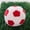 Red, variant on Yanxiao Soccer Plush Toy, 8.6" Fluffy Stuffed Toy Soccer Ball Plush Pillow, 2026 World Cup Soft Durable Stuff Baby Soccer Ball, Soccer Stuff for Boys Kids Ages 3+ (Black -White)