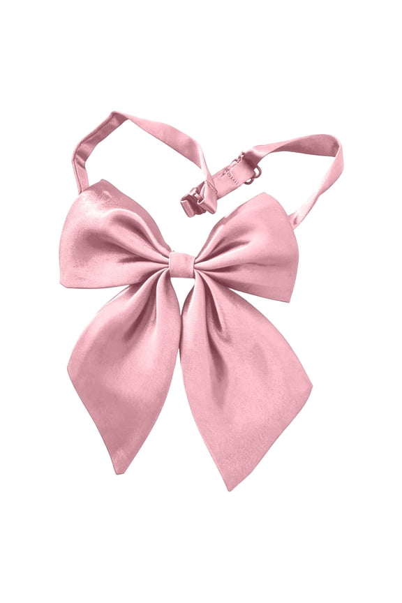 Classic Tied Bow Tie Adjustable Necktie Formal Wedding Prom Black