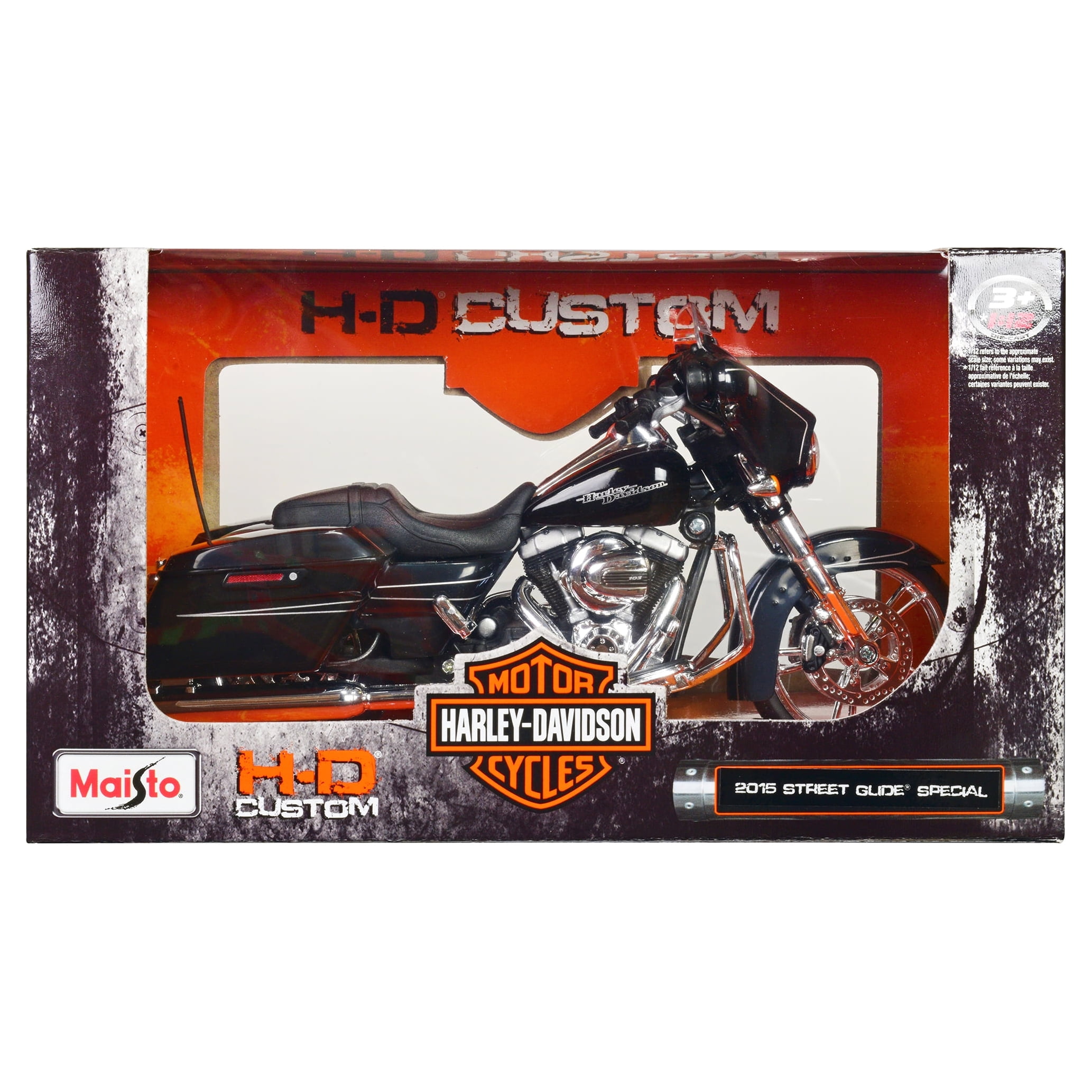 2015 Harley-Davidson Street Glide Special 1/12 Scale Diecast