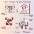 thumbnail image 3 of Amscan Naruto Anime Party Kit – 16 Paper Bowls, 16 5" Napkins, 5 Foil Balloon Bouquet, 1 Table Centerpiece, 3 of 6