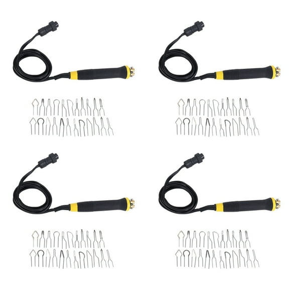 4/Pcs Electrocautery Pen Pyrography Machine Handle Solder Tip 92/Pcs for Gourd,Plank,Leather,Bark
