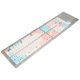 thumbnail image 4 of Teclas de teclado PBT estilo PX inglés rosa azul 125 teclas XDA altura sublimación térmica DIY Keycap para teclado mecánico, 4 of 8