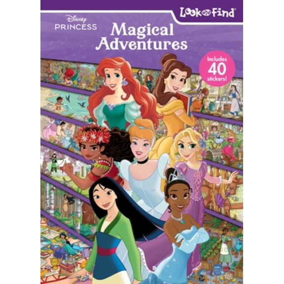 Disney Princess: Magical Adventures Look and Find (Paperback)