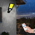 thumbnail image 4 of Latrodar Solar Outdoor Lights, Motion Sensor Solar Powered Lights 3 Modes With 1 Well-Made den Patio Front Door Black Home Decor, 4 of 5
