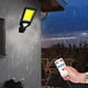 thumbnail image 4 of Luces solares para exteriores con sensor de movimiento, 3 modos y 1 lámpara COB, luces de seguridad de pared para cercas, jardines, patios y puertas., 4 of 9