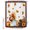 White, variant on 60x72 Inch Shower Curtains for Bathroom, Thanksgiving Fall Fabric Bath Curtain Decor, Turkey Sunflowers Pumpkin Brown Striped Waterproof Restroom Curtains Shower Set Accessories with 12 Hooks 60 Inch