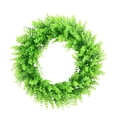 thumbnail image 2 of Eolstice Living Room Home Decoration Simulation Wreath, Garden Door Head Decor, Artificial Greenery Wreath, for Wall, Front Door, Mantel, Year Round Decor(Green), 2 of 6