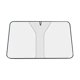 thumbnail image 4 of Parasol para parabrisas de coche, bloqueador solar, mantiene fresco, accesorio universal para automóvil, portátil L, 4 of 9