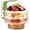 Wood Stand, variant on 155oz Large Trifle Bowl with  Stand, Clear Glass for Displaying Layered Dessert, Salads, Fruit, Modern Design  Storage Container, Elegant for Party, Holiday, Housewarming