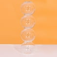 thumbnail image 3 of Glass Tube Vase Wooden Stand Flower Pots Home And Garden Decoration Floral Vases for Home Centerpieces, , 4 Balls,, 3 of 8