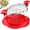 Red, variant on Senya Chicken Shredder Large Chicken Breast Shredder Tool Twist, Visible Meat Shredder Machine, Anti-Slip Strip