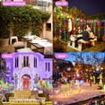 thumbnail image 4 of Guirnalda de luces solares navideñas KerKoor, 2 x 22 m, 200 LED, multicolor, 4 of 8