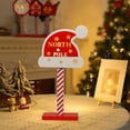 thumbnail image 3 of Bewildely Señal navideña de STOP para un rico significado el día de Navidad Decoraciones flexibles y variadas Kits de decoración para fiestas, 3 of 6