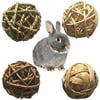 BRB Product _ Small NAXA Activity Toy,Pets Play Chew Toys for Bunny Rabbits Guinea Pigs Gerbils, 4 Pack