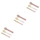 thumbnail image 4 of Toystoory Juego de cubiertos Cubiertos 304 Juegos de cucharas y palillos de acero inoxidable Reuniones familiares Hogar Cocina Restaurante oro Type2 NO2, 4 of 6