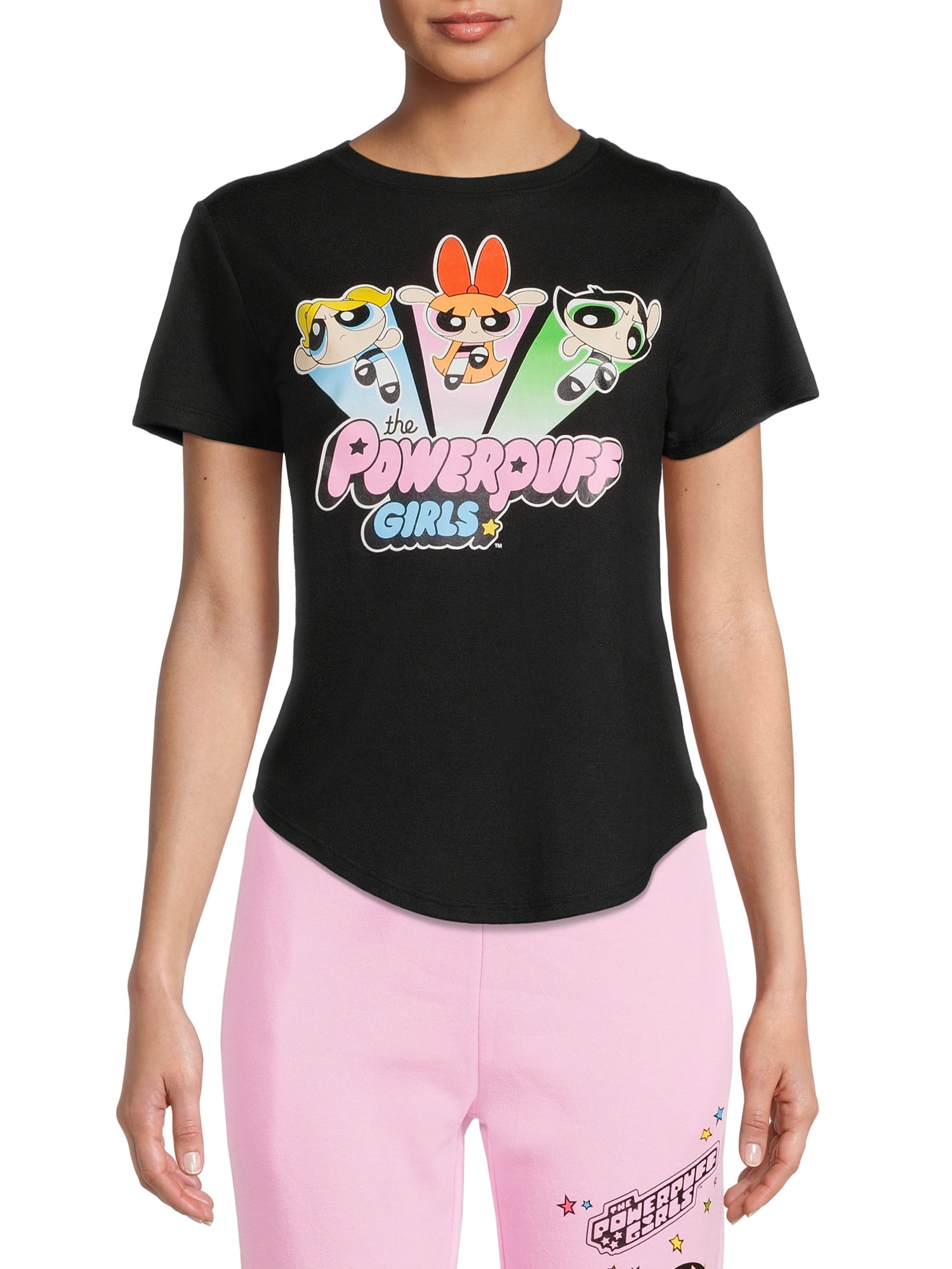 LICENSE Powerpuff Girls Women's Short Sleeve Graphic Tee